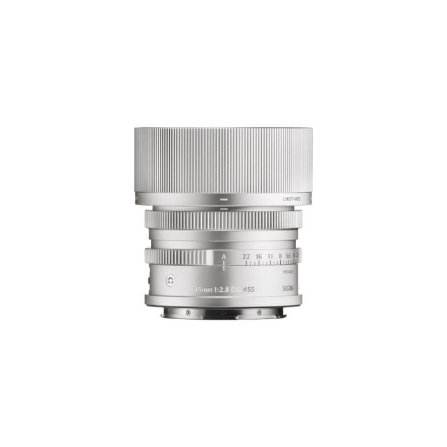 シグマ 45mm F2.8 DG Contemporary シルバー Lマウント シグマ 45mm F2.8 DG Contemporary シルバー Lマウント